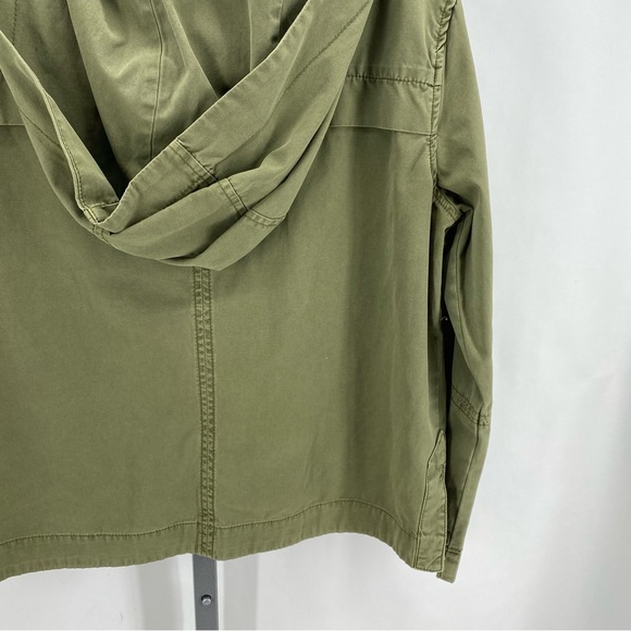 Free People olive green lace up jacket - Picture 6 of 10